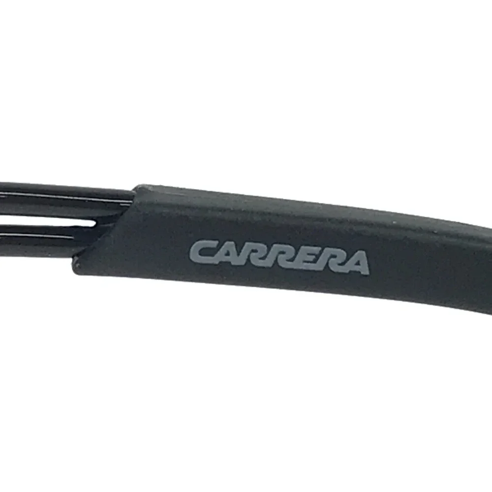 Carrera Eyeglasses Frames 4408 807 Shiny Black Rectangle Half Rim 56-19-140